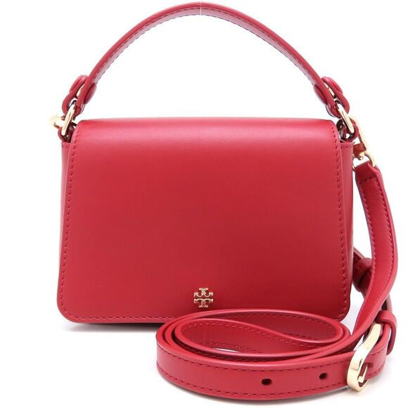OTHERS Handbags - Tory Burch Women's Red Leather Shoulder Bag 352970